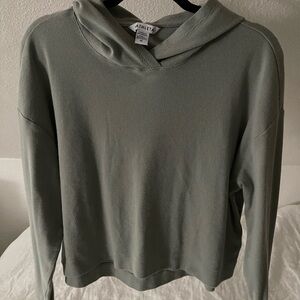 Athleta Sage Green Pullover Hoodie